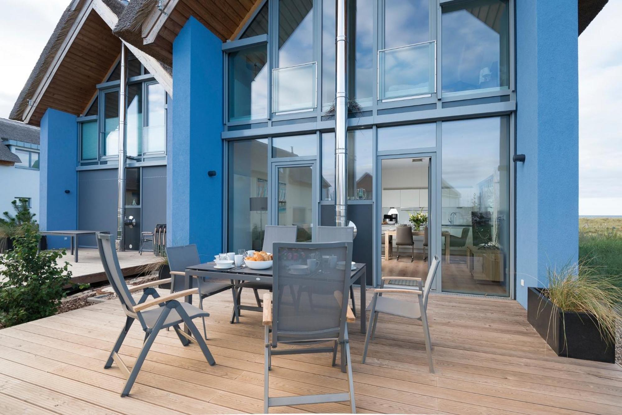 Ostsee - Reetdachhaus Nr 36 "Warder" Im Strand Resort Heiligenhafen Exterior foto