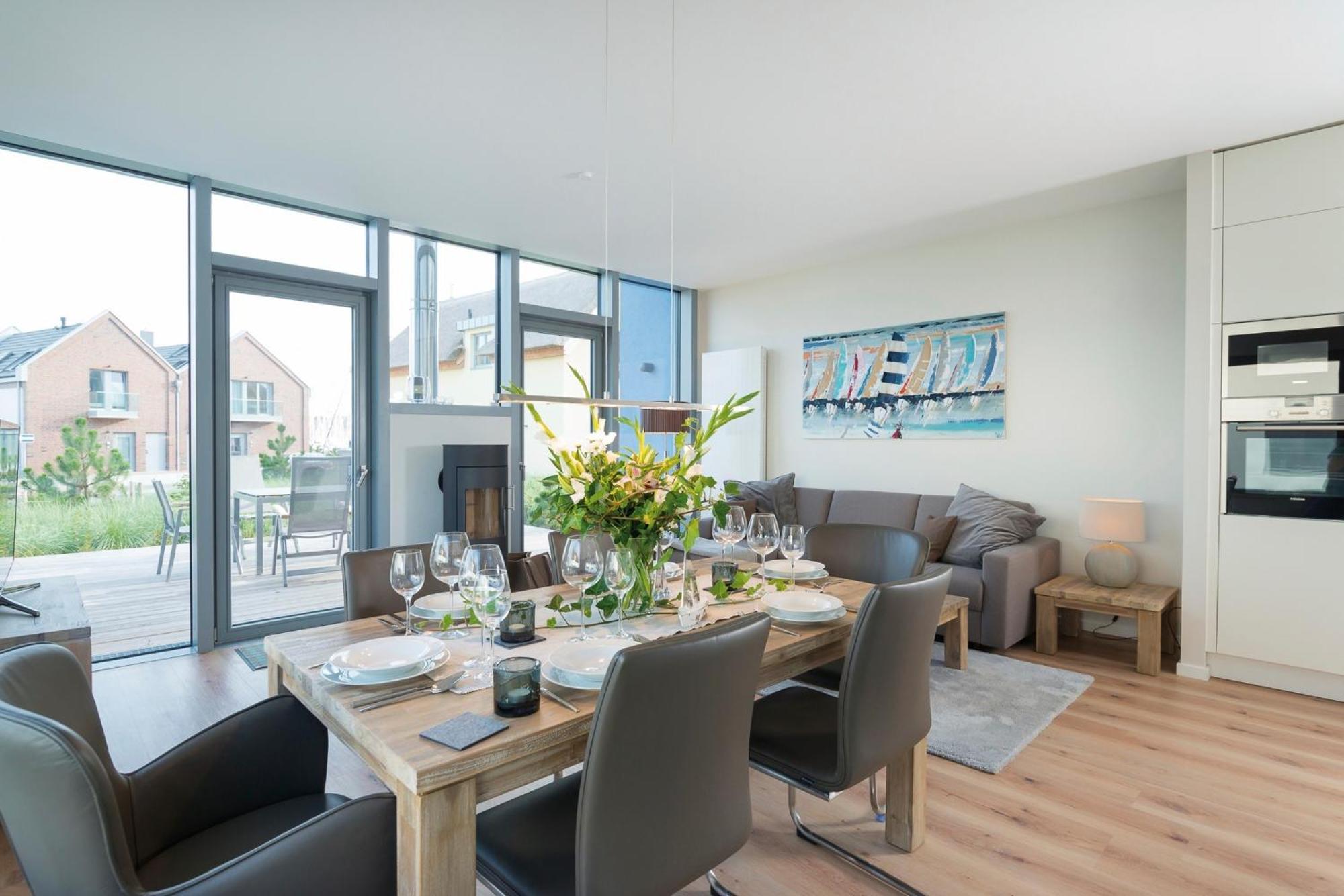 Ostsee - Reetdachhaus Nr 36 "Warder" Im Strand Resort Heiligenhafen Exterior foto